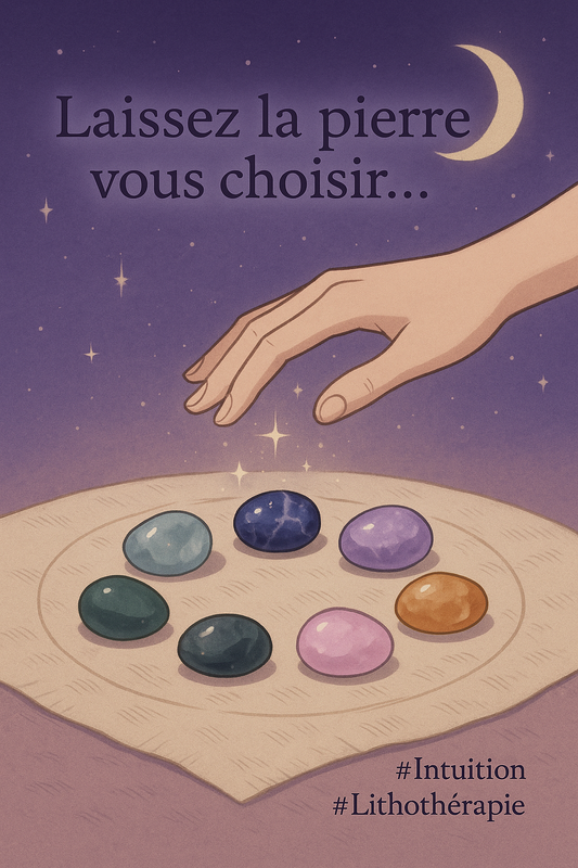 Comment choisir sa Pierre selon son intuition