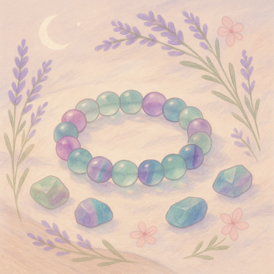 Focus : Bracelet Fluorite