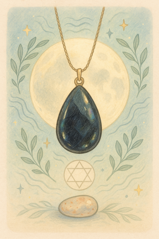Focus : Pendentif Obsidienne