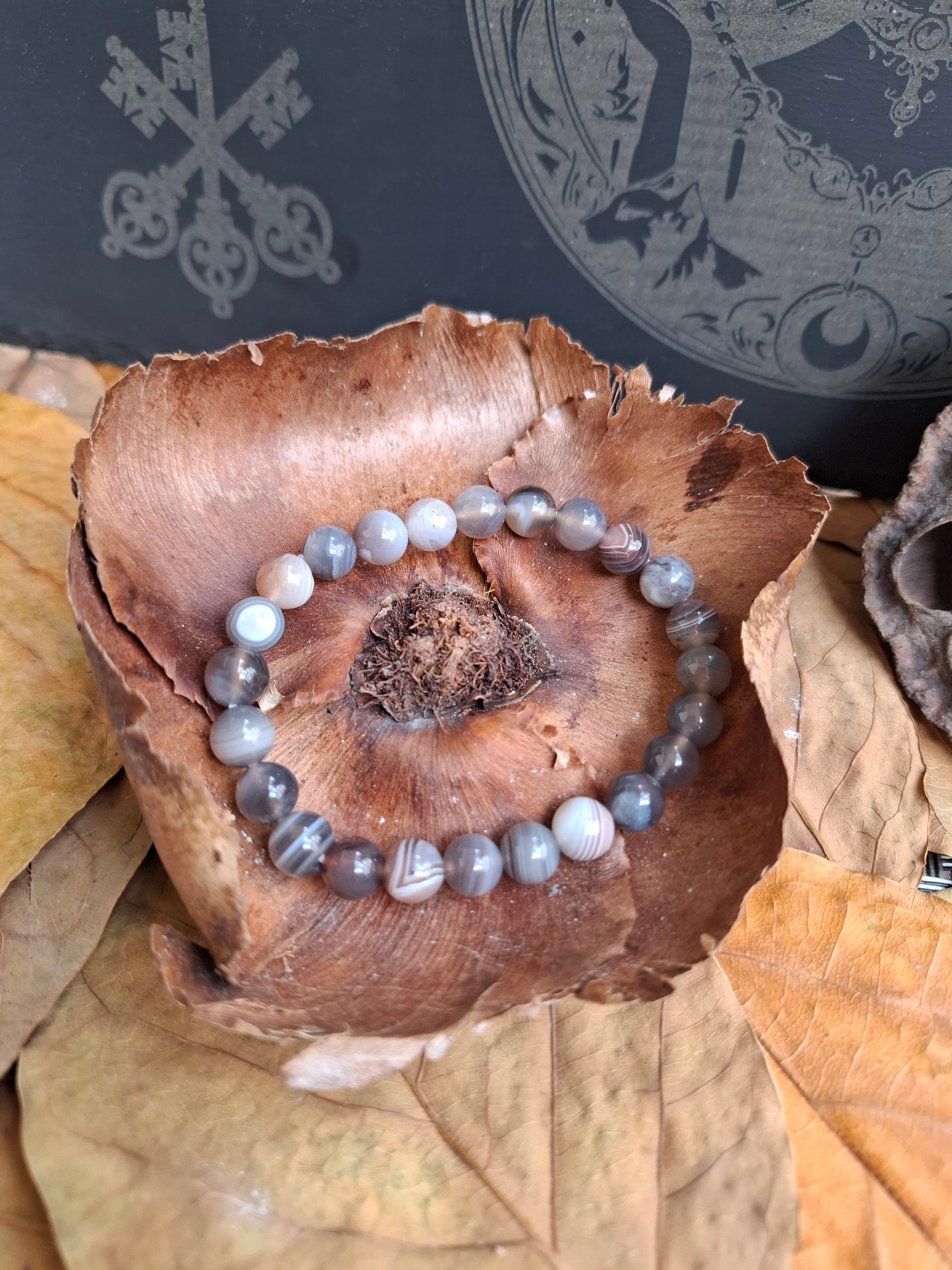 Bracelet Agate Botswana