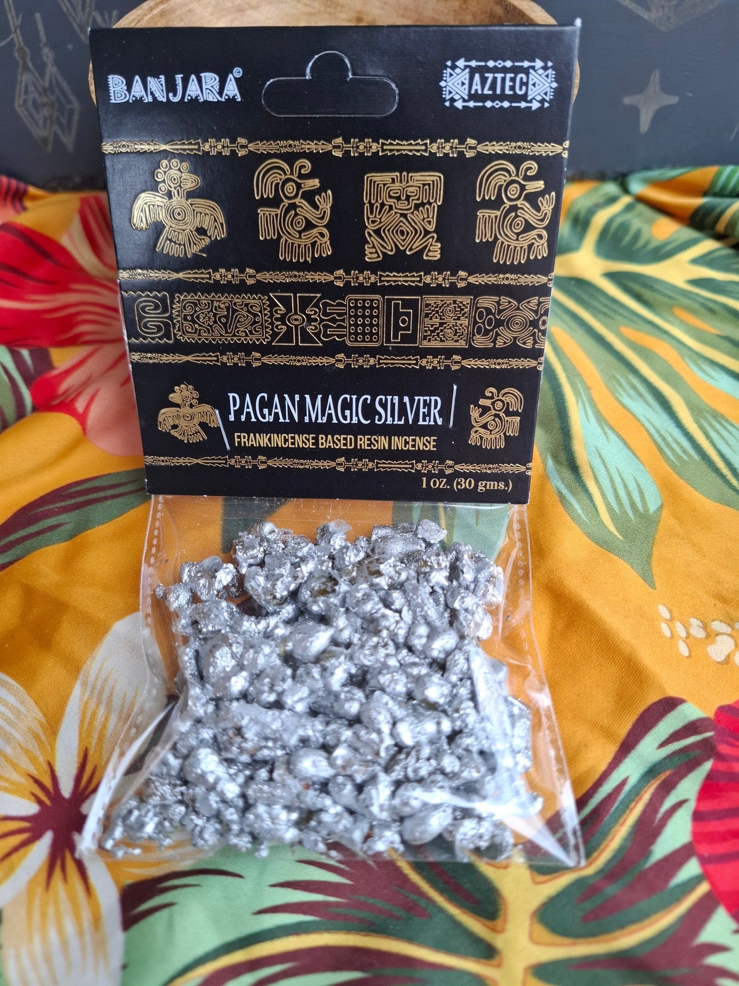 Résine d'Arbre de Banjara - Argent Magique Païen