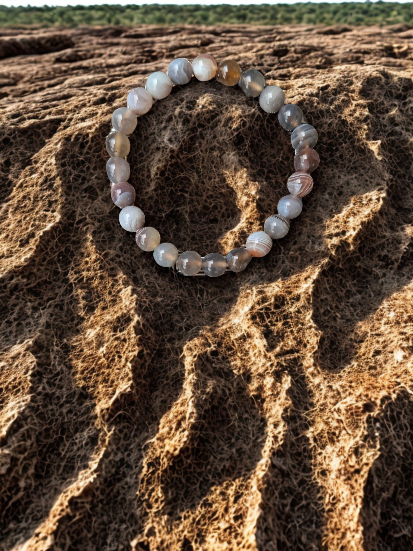 Bracelet Agate Botswana