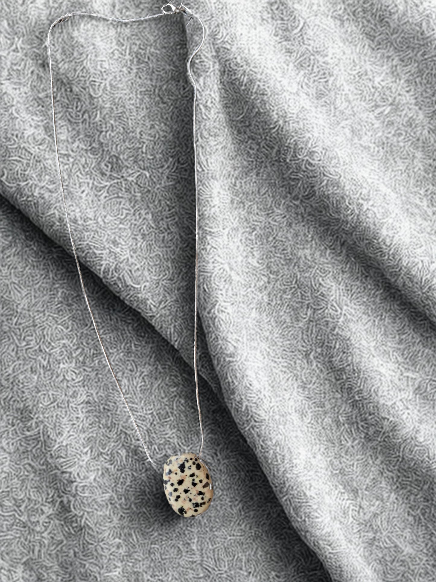 ⚪⚫ Jaspe Dalmatien – Joie ancrée et protection légère