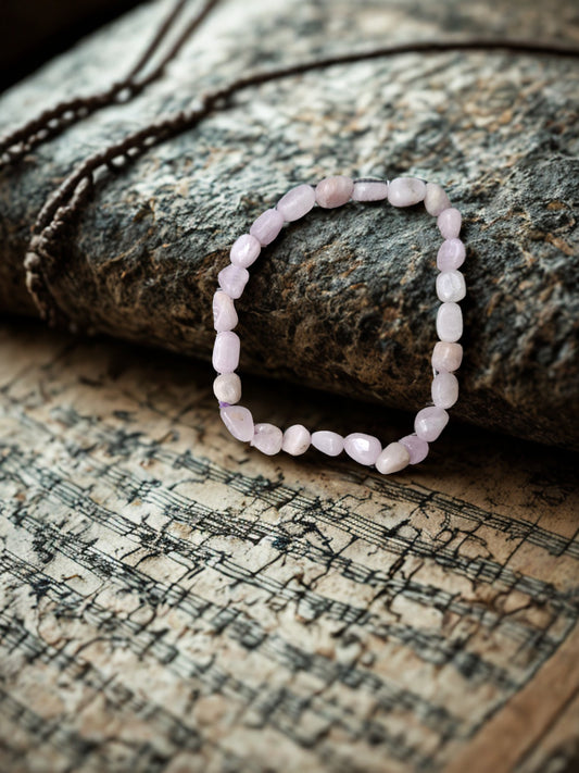 💗 Kunzite – Amour inconditionnel et élévation du cœur - pierres roulées