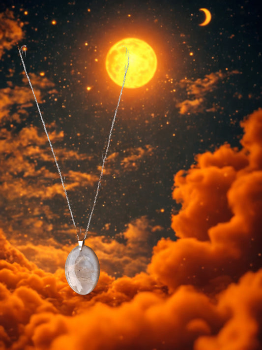 🌕🍊 Pierre de Lune Orange – Énergie féminine, créativité et fluidité