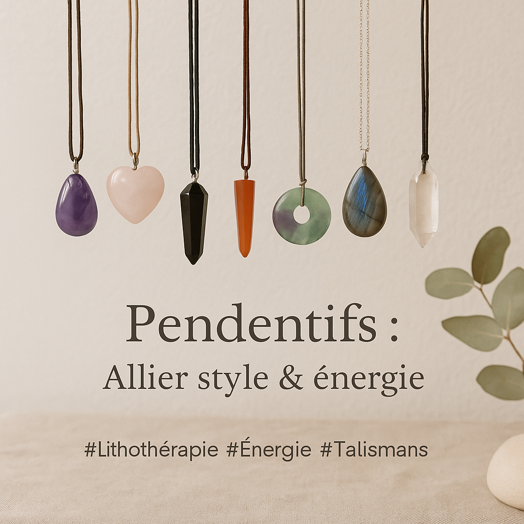 Pendentifs : Allier style et énergie