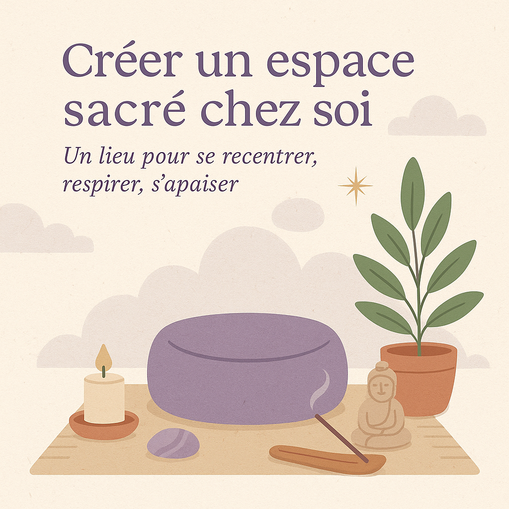 Créer un espace sacré chez soi