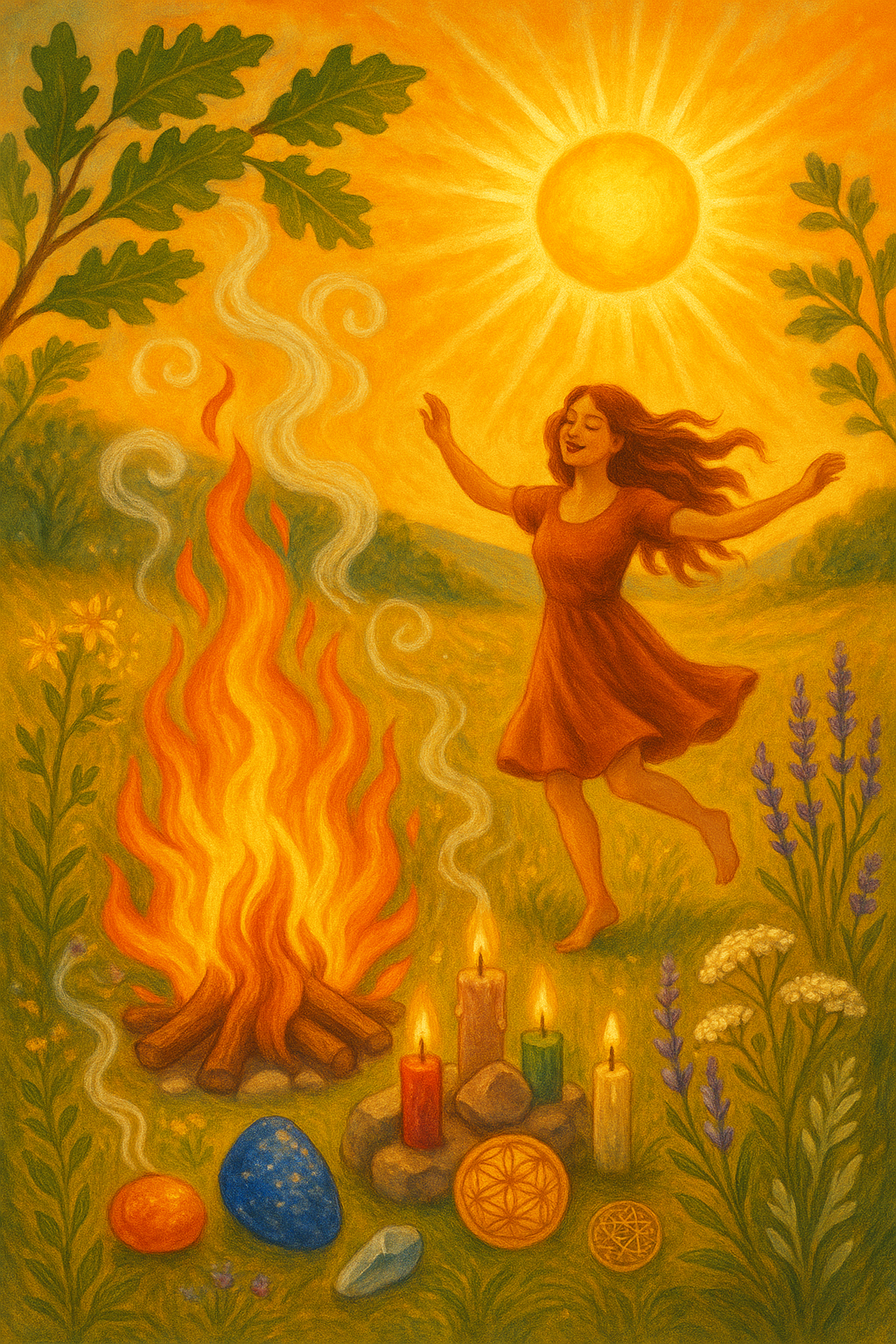 Solstice d'été - énergies et célébration
